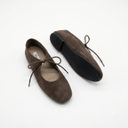 Butterfly-Knot Slip-On Flats