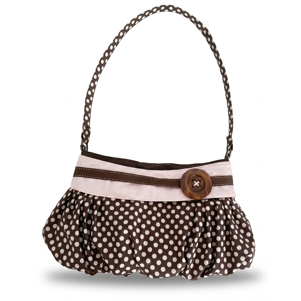 Pleated Shoulder Bag