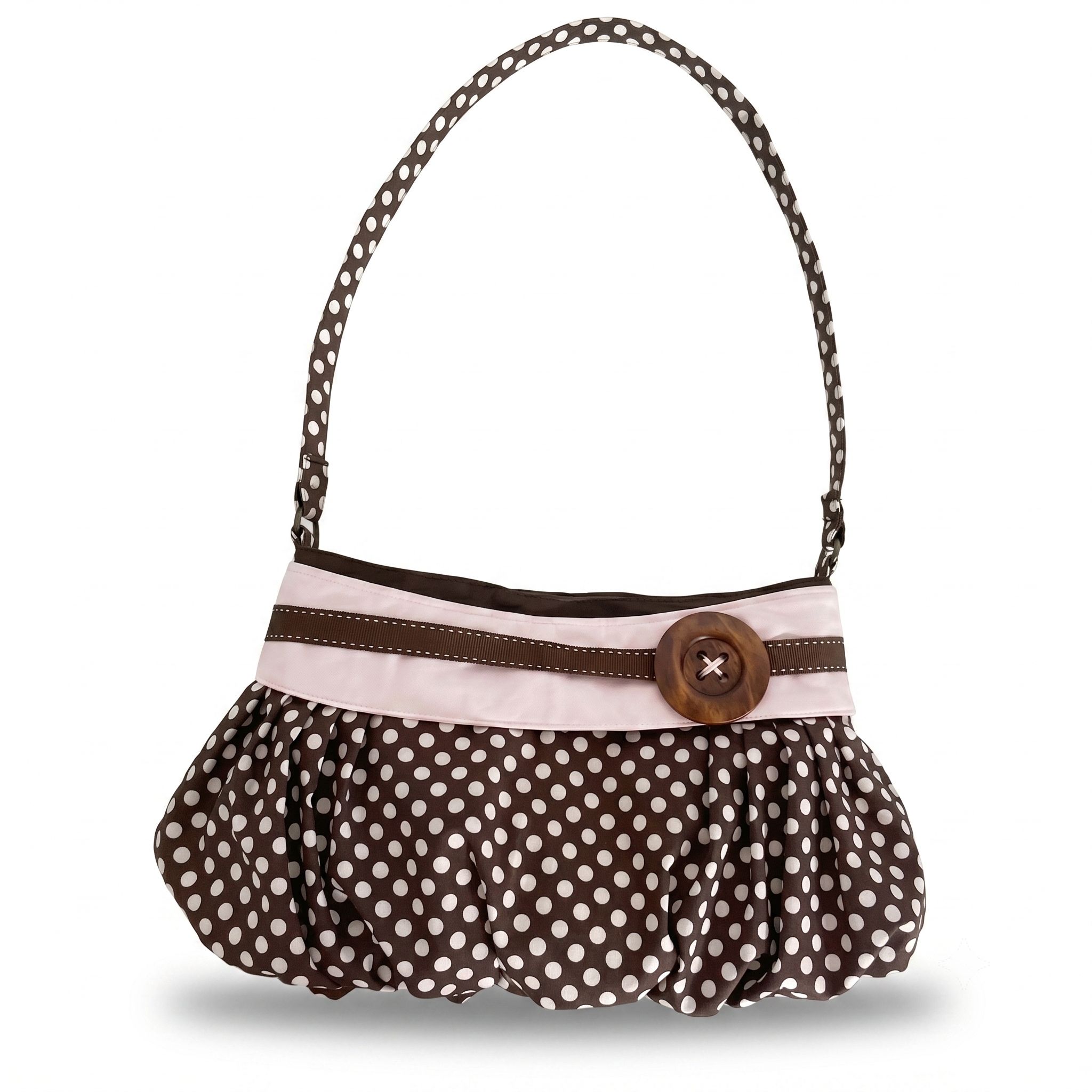 Pleated Shoulder Bag