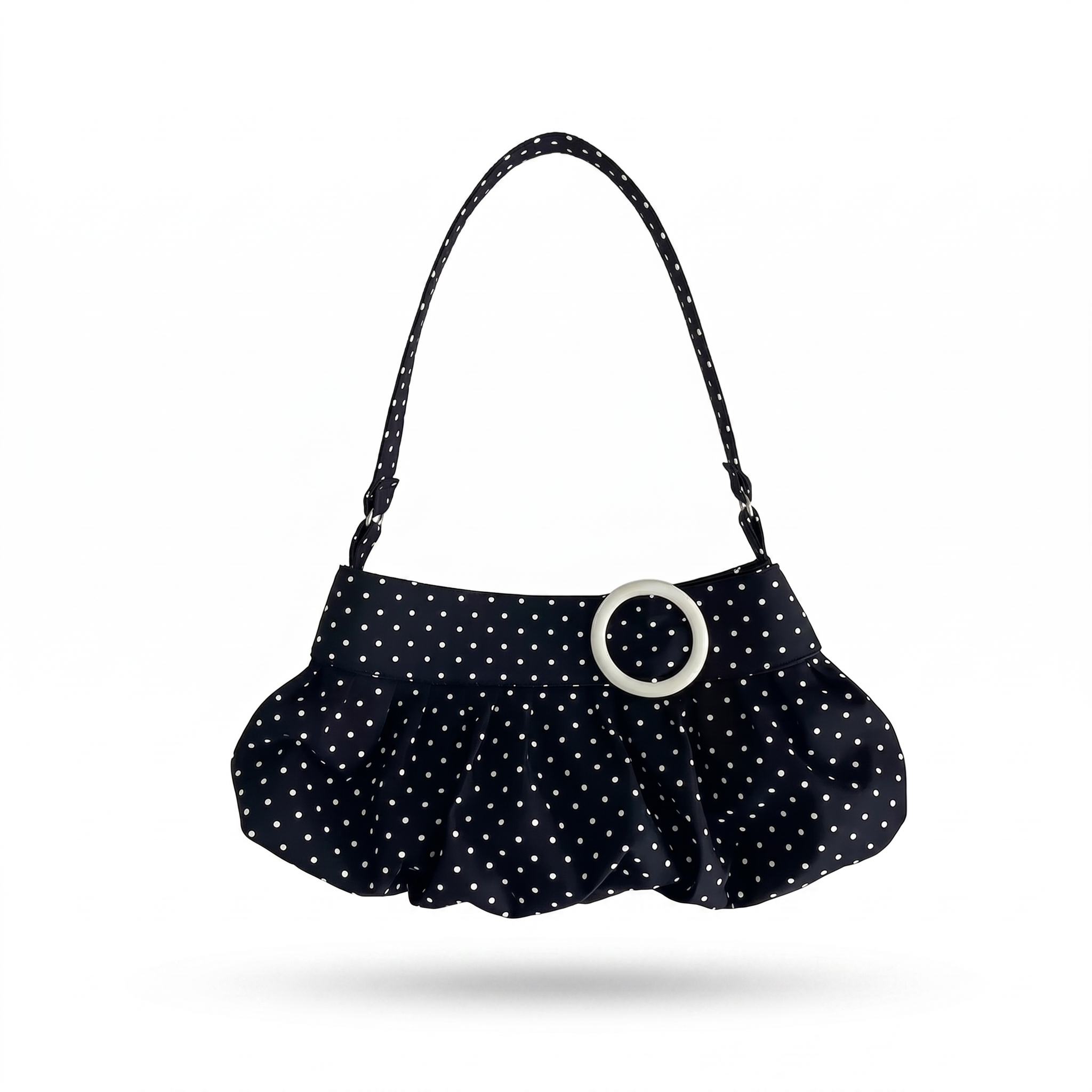 Pleated Shoulder Bag