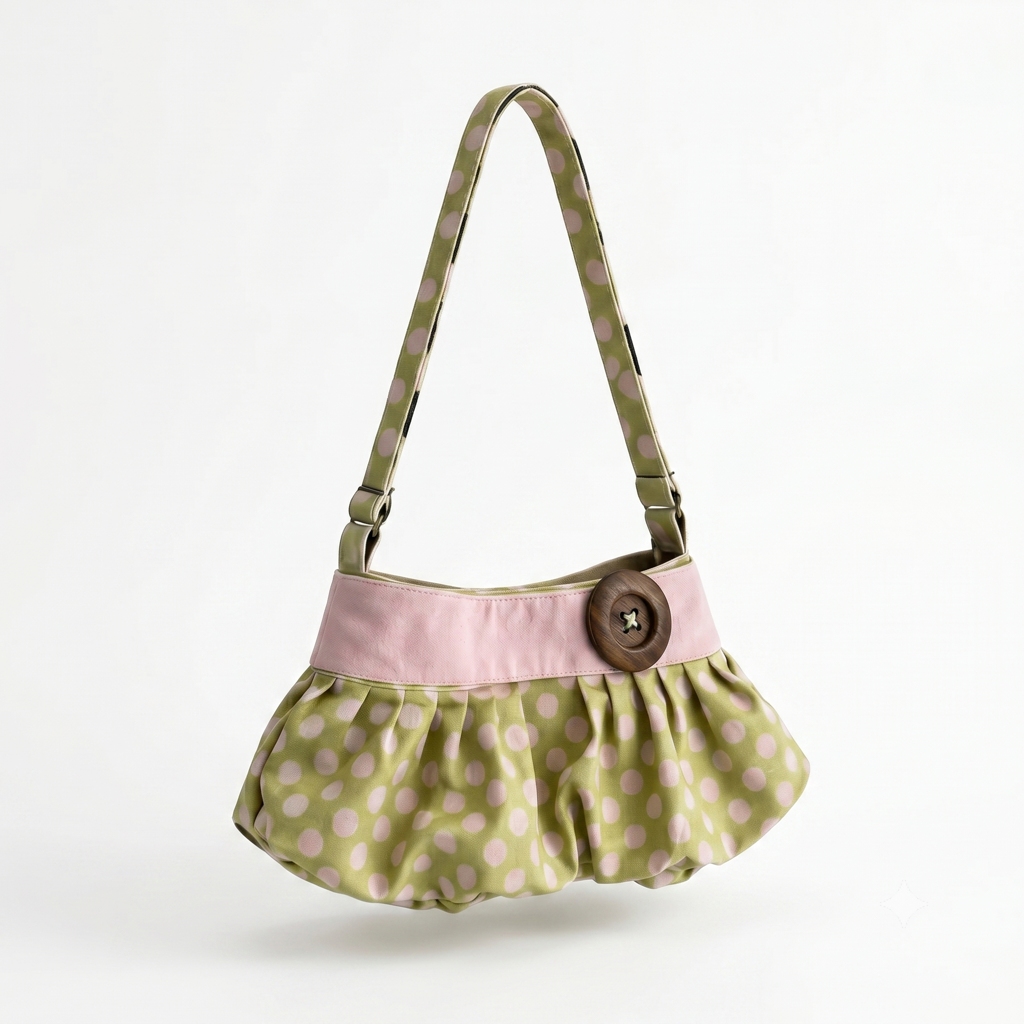 Pleated Shoulder Bag