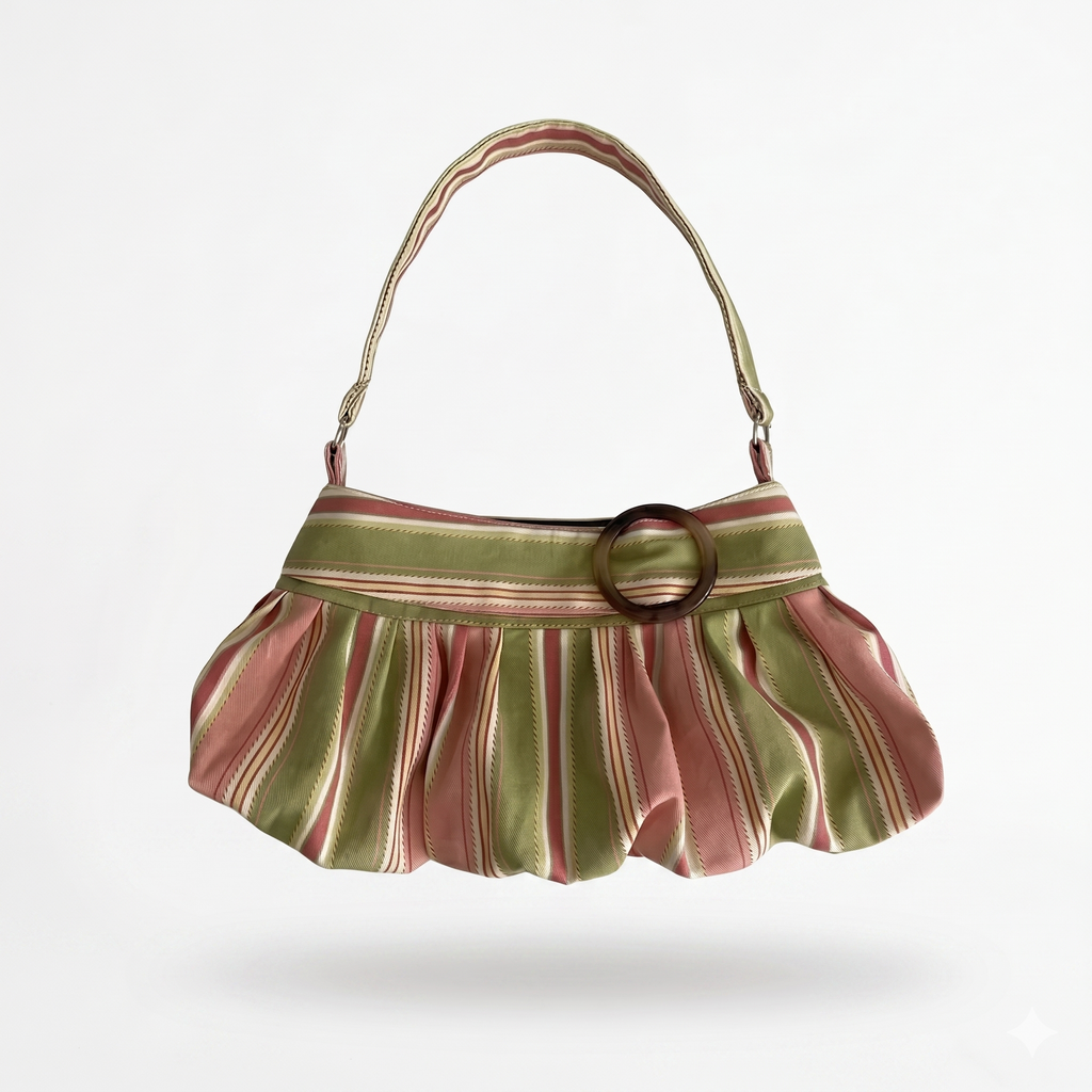 Pleated Shoulder Bag
