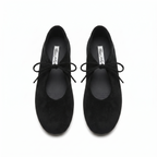Butterfly-Knot Slip-On Flats