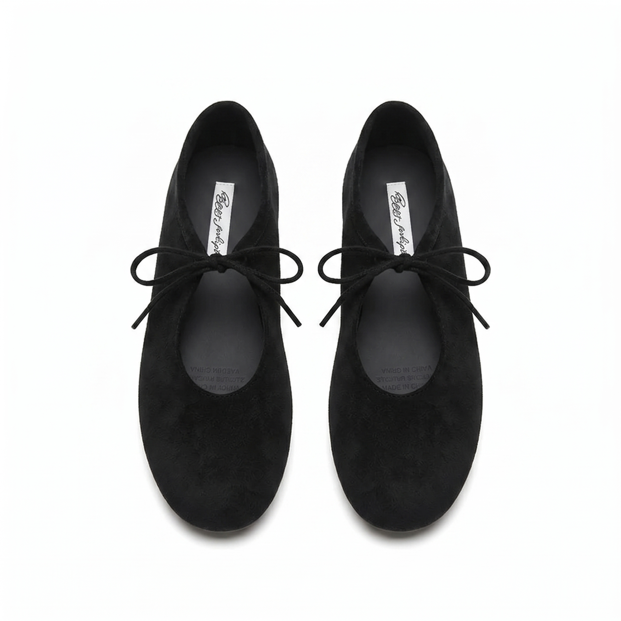 Butterfly-Knot Slip-On Flats