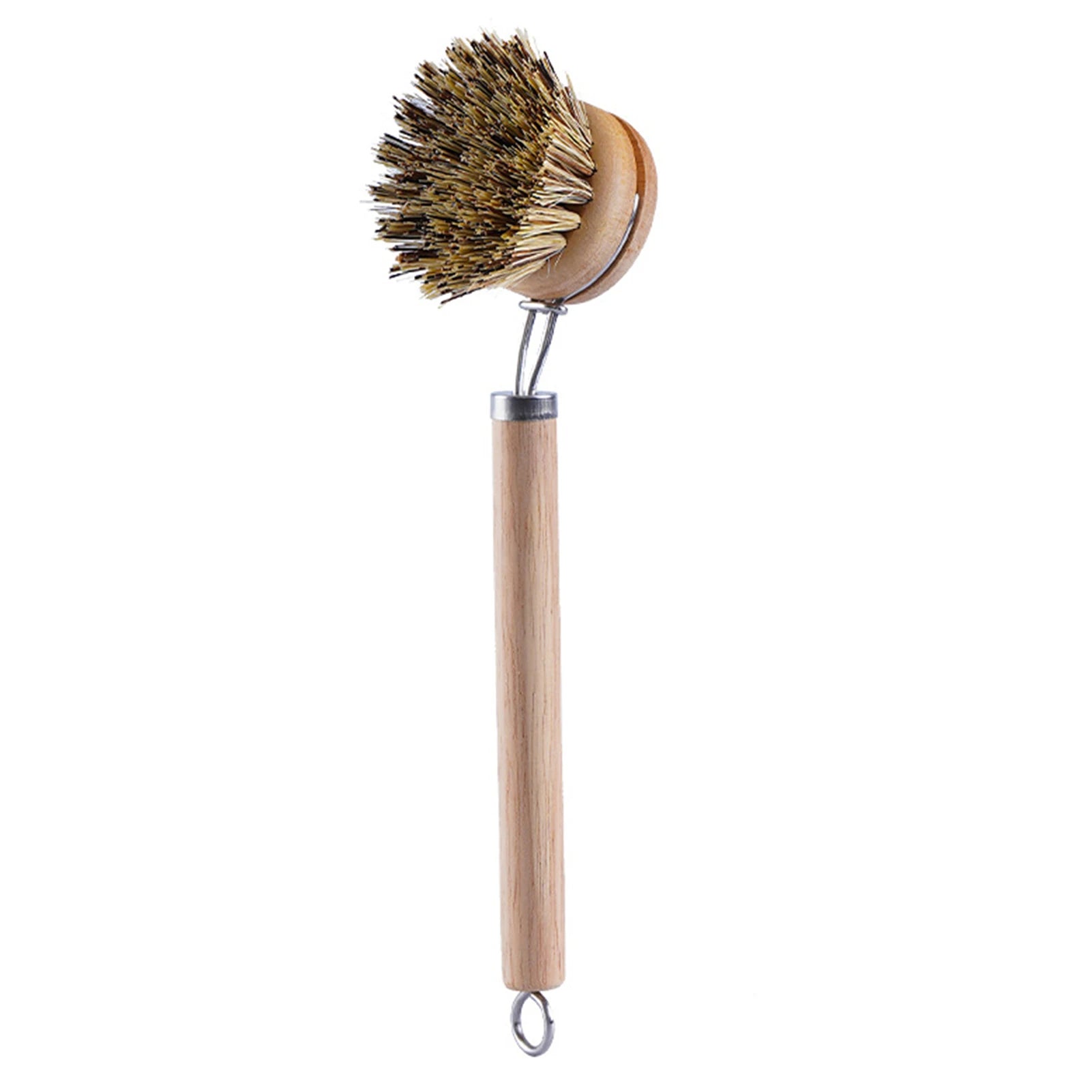 Portable Wooden Handle Dish Brush