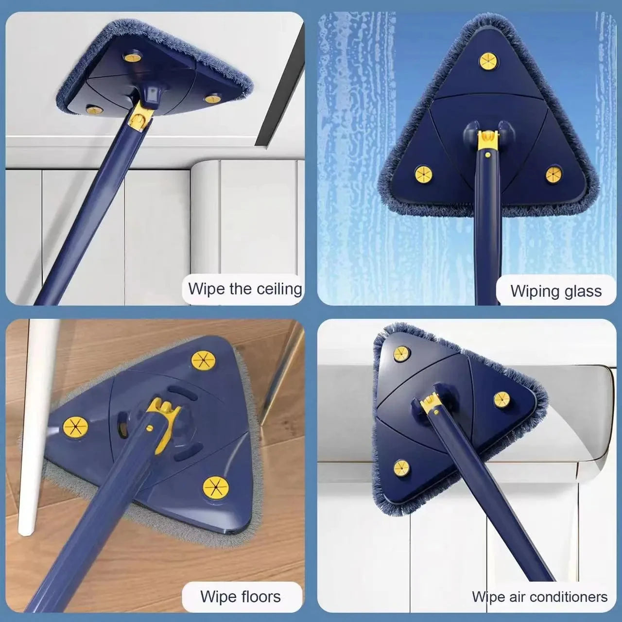 360° Rotatable Triangle Mop