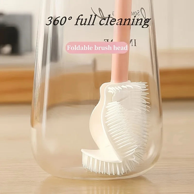 360° Silicone Bottle Cleaning Brush
