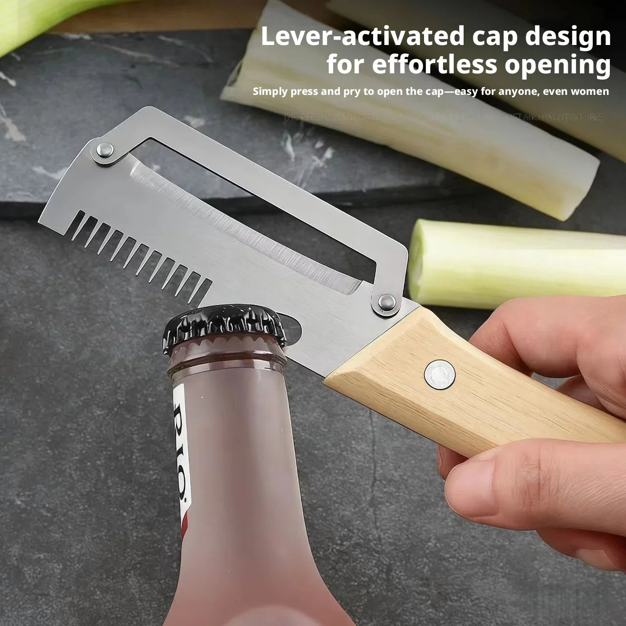 2-in-1 Stainless Steel Paring Knife