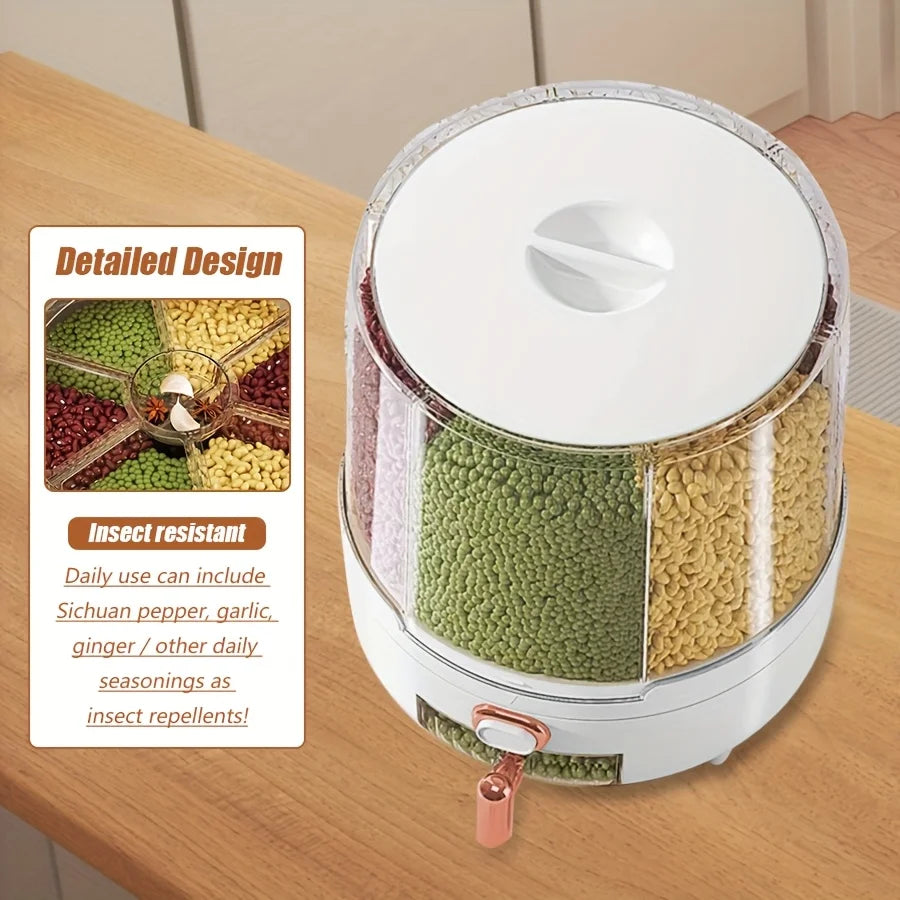 360° Rotating Grain Dispenser