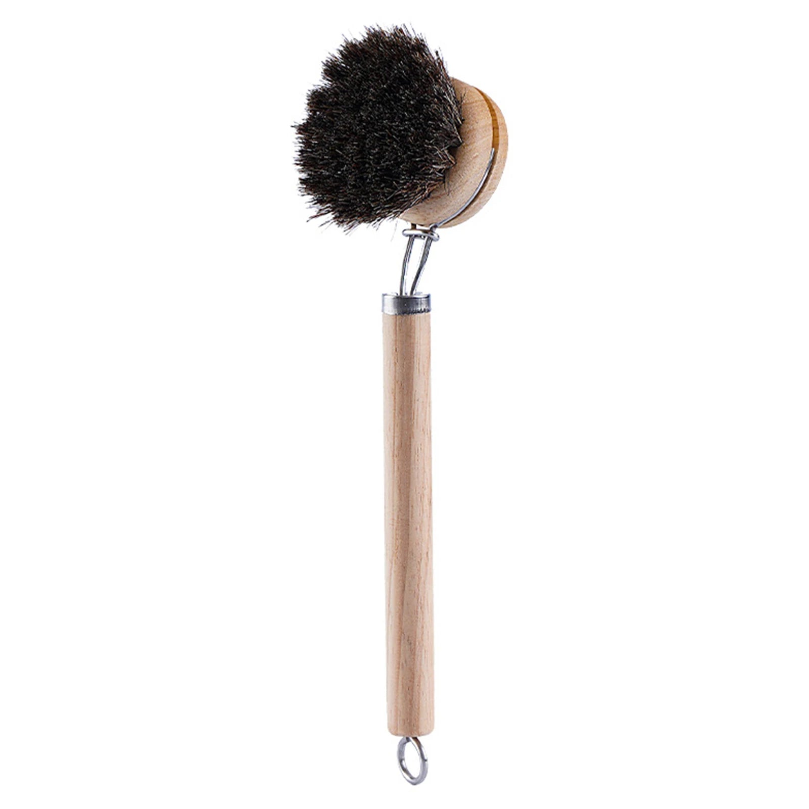 Portable Wooden Handle Dish Brush