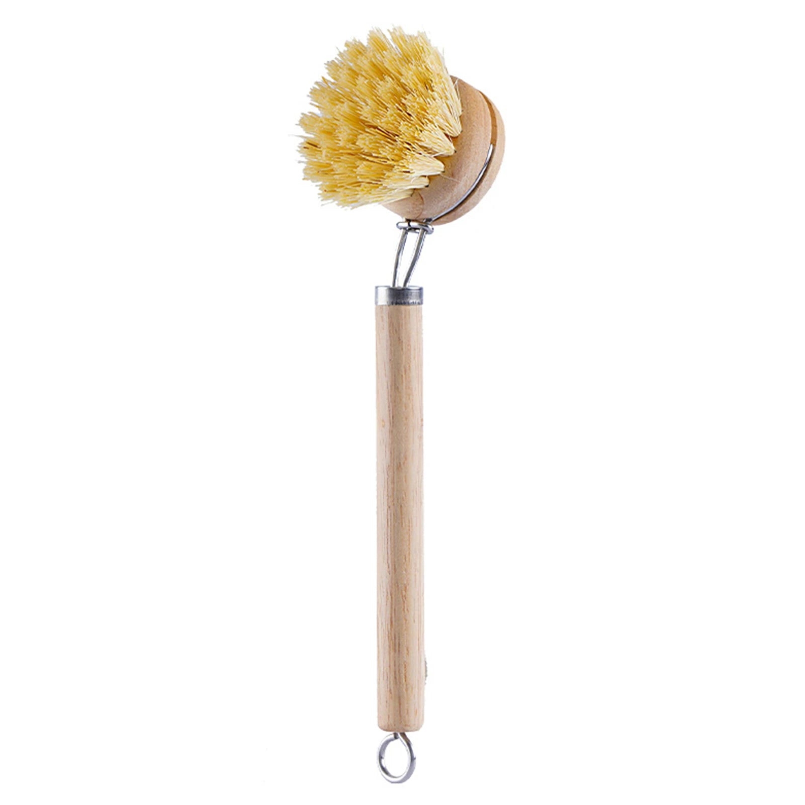Portable Wooden Handle Dish Brush